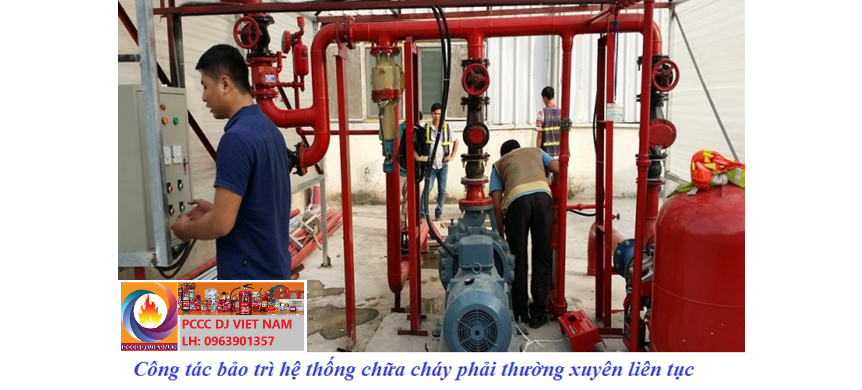 KIỂM TRA TRẠM BƠM PCCC